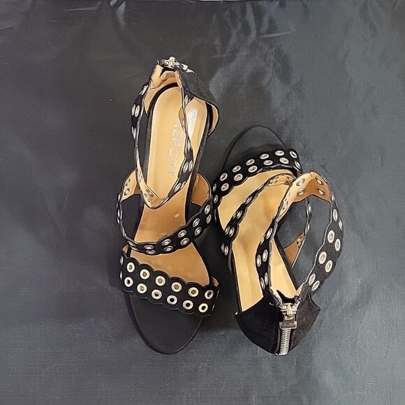 REPORT WOMEN"S APOLLO SANDAL STILETTOS OPEN-TOE HEEL - Picture 5 of 15